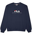 Fila Sweatshirt - Carisio - Black Iris m. Logo Fila Sweatshirt - Carisio - Black Iris m. Logo