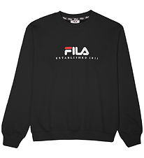 Fila Sweatshirt - Carisio - Sort m. Logo Fila Sweatshirt - Carisio - Sort m. Logo