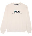 Fila Sweatshirt - Carisio - Egret m. Logo Fila Sweatshirt - Carisio - Egret m. Logo