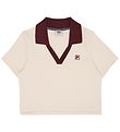 Fila Polo - Cropped - Venaria - Egret m. Logo Fila Polo - Cropped - Venaria - Egret m. Logo