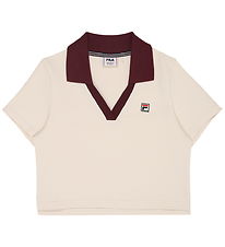 Fila Polo - Cropped - Venaria - Egret m. Logo Fila Polo - Cropped - Venaria - Egret m. Logo