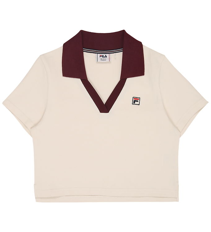 Fila Polo - Cropped - Venaria - Egret m. Logo