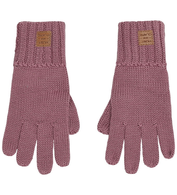 Hust and Claire Handsker - Uld - Strik - HCFesto - Pale Mauve