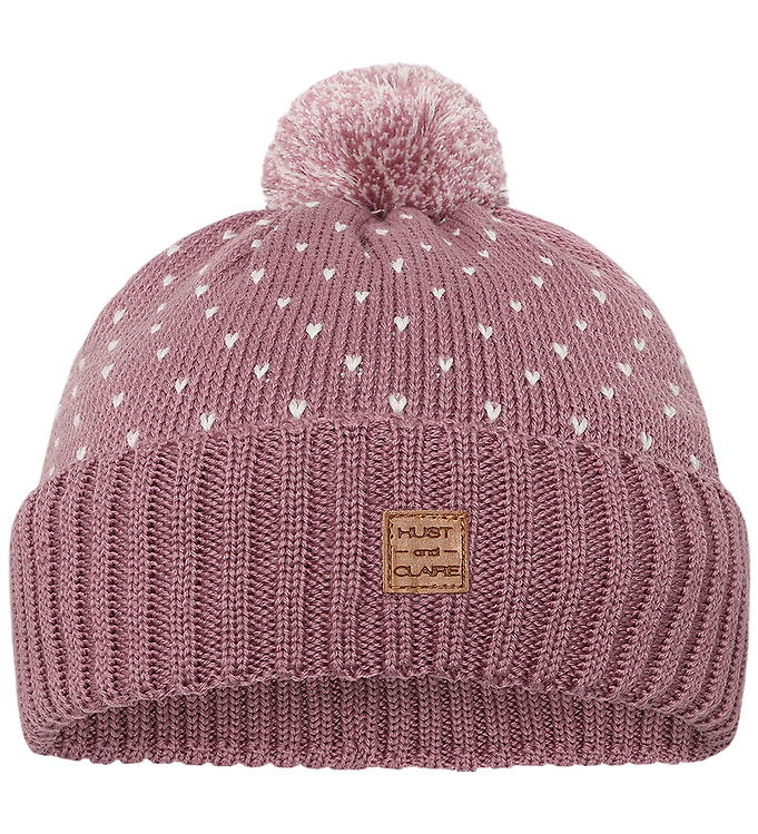 Hust and Claire Hue - Uld/Bomuld - Strik - HCFalke - Pale Mauve