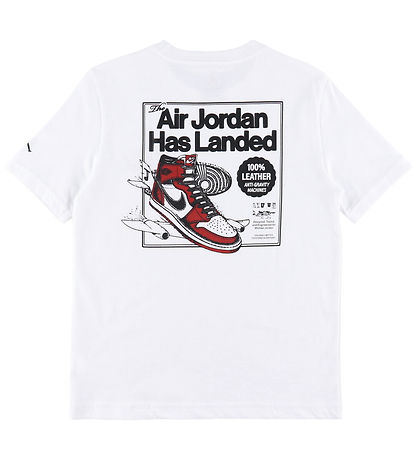 Jordan T-shirt - White w. Print