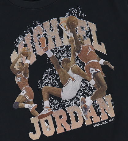 Jordan 티셔츠 - 검정 포함 프린트