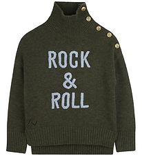 Zadig & Coltaire Blouse - Alma - Wool/Polyamide - Green Melange 