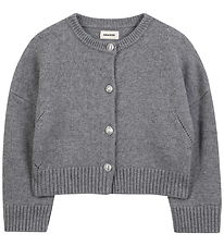 Zadig & Voltaire Cardigan - Mirka - Uld/Polyamid - Gråmeleret Zadig & Voltaire Cardigan - Mirka - Uld/Polyamid - Gråmeleret
