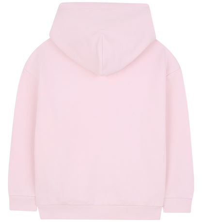 Little Marc Jacobs Hættetrøje - Rosa m. Blomster/Sten