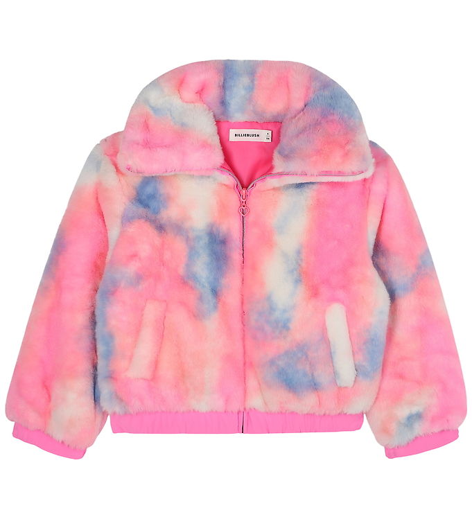 Billieblush Jakke - Imiteret Pels - Pink