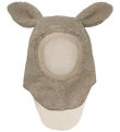 Huttelihut Elefanthue - Uld - Teddy - 2-lags - Camel Melange Huttelihut Elefanthue - Uld - Teddy - 2-lags - Camel Melange