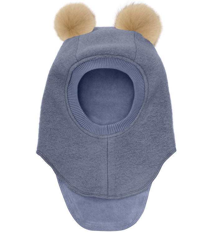 Huttelihut Elefanthue - Uld - 2-lags - Folkstone Gray m. Kvaste