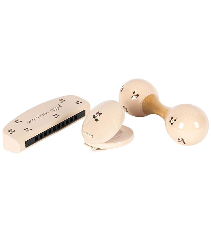 Konges Sløjd Musikinstrumenter - Træ - 3 Dele - Cherry