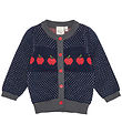 Flöss Cardigan - Strik - Esther - Navy Space