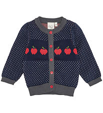 Flöss Cardigan - Strik - Esther - Navy Space Flöss Cardigan - Strik - Esther - Navy Space