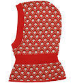Flöss Elefanthue - Uld - 1-lags - Strik - Zuri - Red Berry