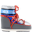 Moon Boot Vinterstøver - Icon Low - Silver/Blue/Red Moon Boot Vinterstøver - Icon Low - Silver/Blue/Red