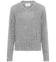 Grunt Bluse - Strik - GrAron - Grey Melange Grunt Bluse - Strik - GrAron - Grey Melange