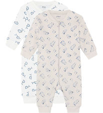 Pippi Baby Heldragter - Natdragter - 2-pak - Flint Stone