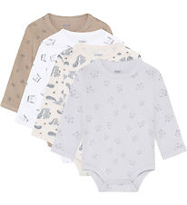 Pippi Baby Body l/æ - 4-pak - Rainy Day