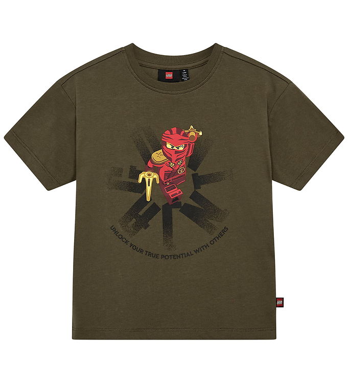 LEGOÂ® Wear Ninjago T-shirt - LwTaffy 609 - Grøn