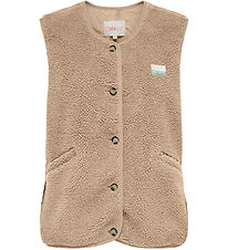 Kids Only Fleecevest - Teddy - KogBaby - Cuban Sand/Vintage Badg Kids Only Fleecevest - Teddy - KogBaby - Cuban Sand/Vintage Badg