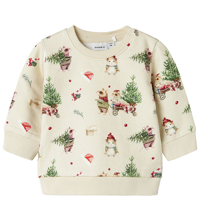 Name It NbnRenu Sweatshirt - Peyote Melange