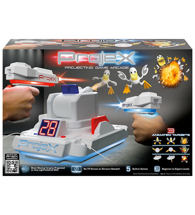 Laser X ProjeX Projecting Game Arcade - Two Players