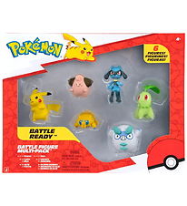 Pokémon Figurer - 6-Pak - Battle Figure  Pokémon Figurer - 6-Pak - Battle Figure