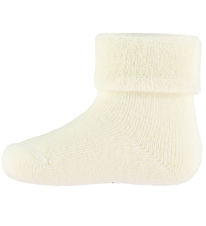MiniPop Strømper - Uld - Off White
