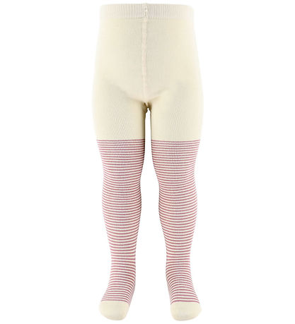 MiniPop Strømpebukser - Bamboo - 2-Pak - Pale Pink