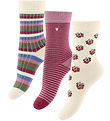 Minipop Socks - Bamboo - 3-Pack - Blackberry Mix