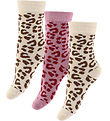Minipop Socks - Bamboo - 3-Pack - Leo Mix