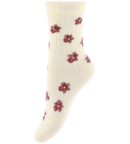 MiniPop Strømper - Bamboo - 3-Pak - Autumn Anemone mix