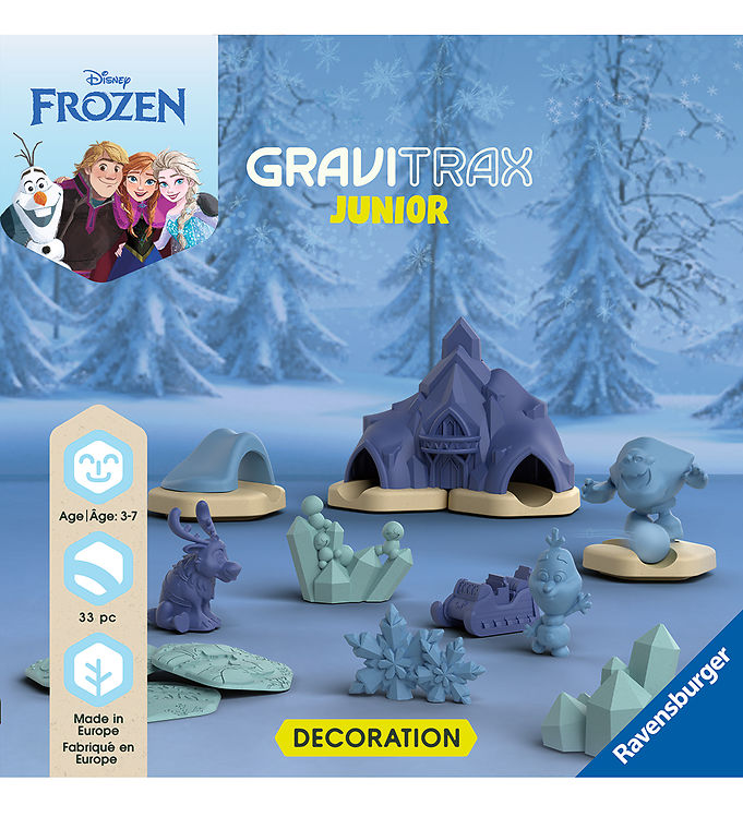 GraviTrax Junior Extension - Decoration - Frozen - 33 Dele