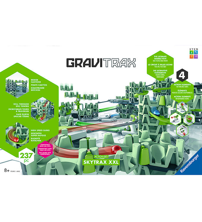 GraviTrax Kulbana - Action Set - Skytrax XXL - 237 Delar