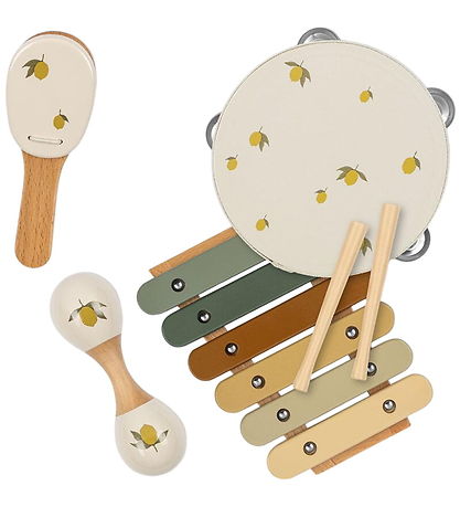 Konges Sløjd Musikinstrumenter - Træ - Glossy - Lemon Konges Sløjd Musikinstrumenter - Træ - Glossy - Lemon