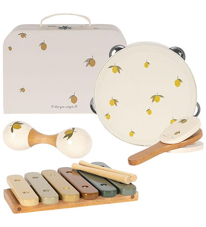 Konges Sløjd Musikinstrumenter - Træ - Glossy - Lemon Konges Sløjd Musikinstrumenter - Træ - Glossy - Lemon