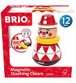 BRIO Stablelegetøj - Magnestisk - Klovn - 5 Dele BRIO Stablelegetøj - Magnestisk - Klovn - 5 Dele