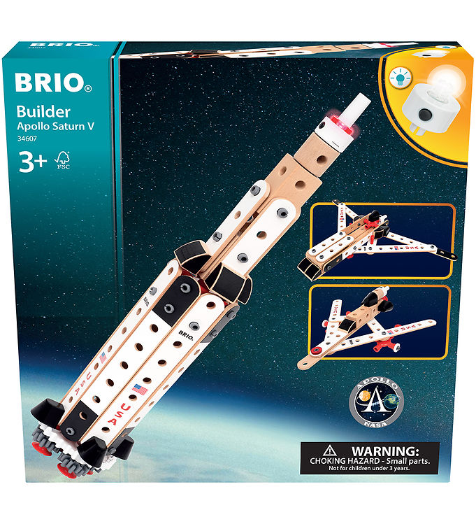 BRIO Builder Byggesæt - Apollo Saturn V - 34607