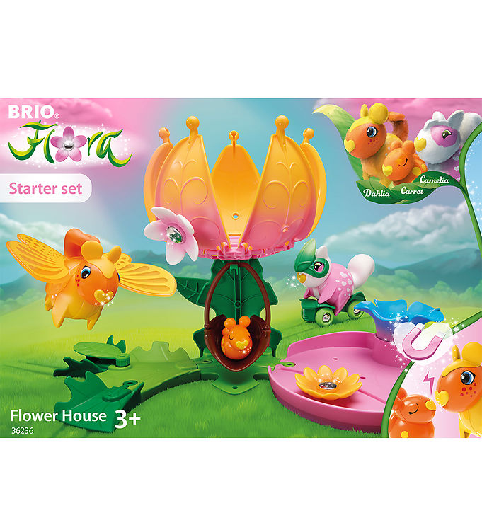 BRIO Flora Blomsterhus m. Figurer - Startsæt