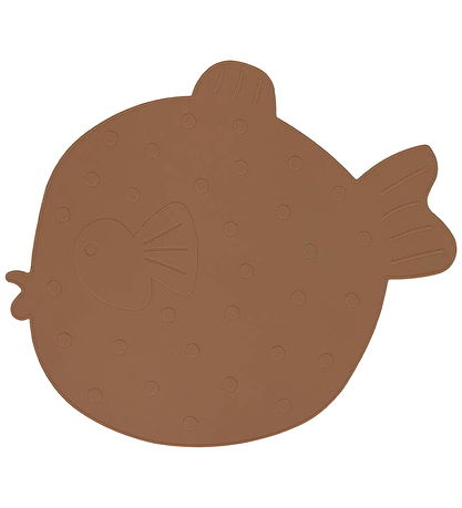 OYOY Dækkeserviet - Silikone - Placemat Little Finn - Rubber
