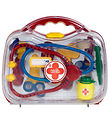 Klein Lægekuffert m. 10 Dele - 26x23 cm - Multifarvet Klein Lægekuffert m. 10 Dele - 26x23 cm - Multifarvet