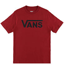 Vans T-shirt - Bordeaux m. Logo
