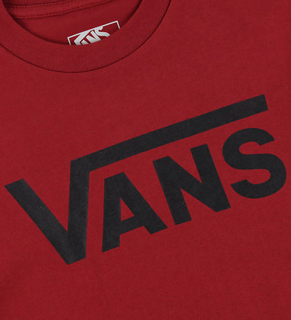 Vans T-shirt - Bordeaux m. Logo