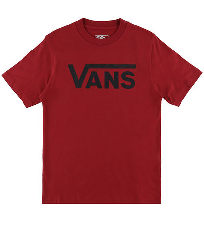Vans T-shirt - Bordeaux m. Logo