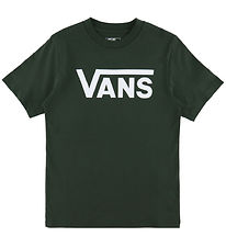 Vans T-shirt - Dired Green m. Logo