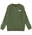 Vans Sweatshirt - Exposition Check II - Pine Forest m. Print