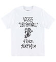 Vans T-shirt - Let Loose - Hvid m. Print