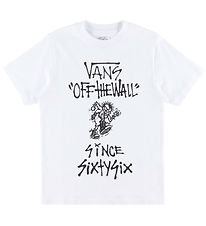 Vans T-shirt - Let Loose - Hvid m. Print